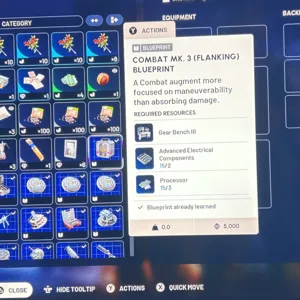 Combat MK3 Blueprint