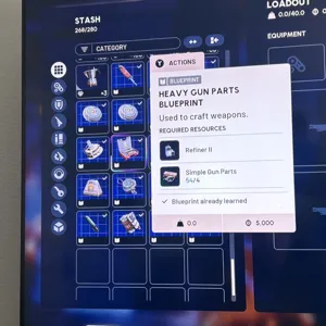 Heavy Gun Part Blueprint