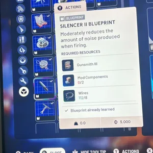 Silencer II Blueprint