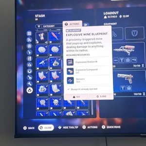 Explosive Mine Blueprint