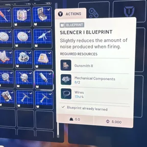 Silencer I Blueprint