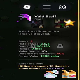 Pixel Quest - VOID STAFF { CHEAPEST PRICE }