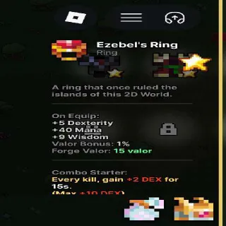 Pixel Quest -  EZEBEL'S RING    { CHEAPEST PRICE }