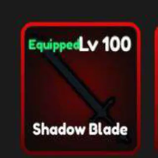 Blade X Zombie < SHADOW BLADE lv100 ( Cheapest Price)