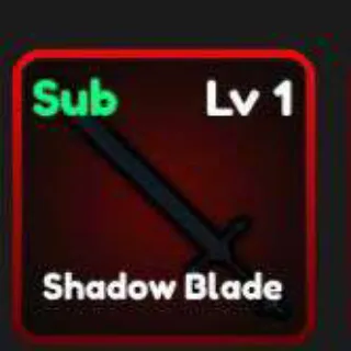Blade X Zombie < SHADOW BLADE LV1 ( CHEAPEST PRICE)