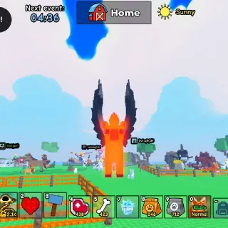 Catch And Tame Collosal Pegasus Lvl 10 Rideable