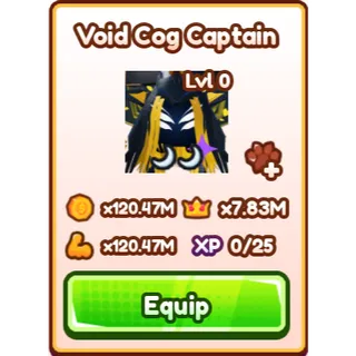 Saber Simulator Void Cog Captain 