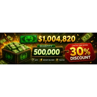 The Wild West Money/Cash 500,000 (Cheapest price)