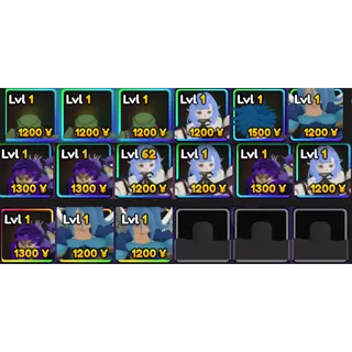 18x Limit Break Fodder Units - AA