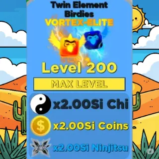 Pet | 2x Twin Element Birdies
