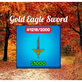 Serial Gold Eagle Sword