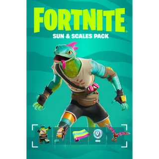 Fortnite - Sun & Scales Pack + 600 V-Bucks ⚡️ KEY ⚡️ [🌍 AFRICA] ⚡️ [𝐅𝐀𝐒𝐓 𝐃𝐄𝐋𝐈𝐕𝐄𝐑Y]