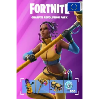 Fortnite — Graffiti Revolution Pack + 600 V-Bucks | Xbox Digital Key [[🇪🇺 Europe]] 🟡 • Fast Delivery
