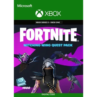 Fortnite Witching Wing Quest Pack + 1500 V-Bucks Xbox ⚡️ KEY ⚡️ [🇪🇺 EUROPE] ⚡️ [𝐅𝐀𝐒𝐓 𝐃𝐄𝐋𝐈𝐕𝐄𝐑Y]