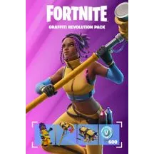 Fortnite - Graffiti Revolution Pack + 600 V-Bucks ⚡️ KEY ⚡️ [🌍 AFRICA] ⚡️ [𝐅𝐀𝐒𝐓 𝐃𝐄𝐋𝐈𝐕𝐄𝐑Y]