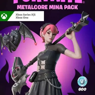 Fortnite Metalcore Mina Pack + 600 V-Bucks Xbox ⚡️ KEY ⚡️ [🇪🇺 EUROPE] ⚡️ [𝐅𝐀𝐒𝐓 𝐃𝐄𝐋𝐈𝐕𝐄𝐑Y]