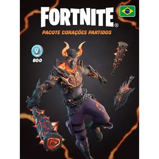 Fortnite — Pacote Corações Partidos + 600 V-Bucks | Xbox Digital Key [[🇧🇷 Brasil]] 🔥 • Envio Rápido