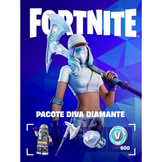 Fortnite - The Diamond Diva Pack + 600 V-Bucks ⚡️ KEY ⚡️ [🌍 AFRICA] ⚡️ [𝐅𝐀𝐒𝐓 𝐃𝐄𝐋𝐈𝐕𝐄𝐑𝐘]