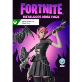 Fortnite Metalcore Mina Pack + 600 V-Bucks Xbox ⚡️ KEY ⚡️ [🇪🇺 EUROPE] ⚡️ [𝐅𝐀𝐒𝐓 𝐃𝐄𝐋𝐈𝐕𝐄𝐑Y]