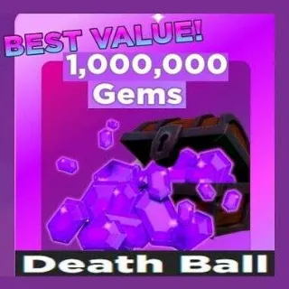 Deathball Gems/$2=1m Gem