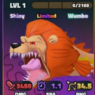Lion Fish SHINY/WUMBO 5S