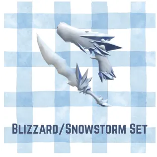 Blizzard + Snowstorm SET Cheap