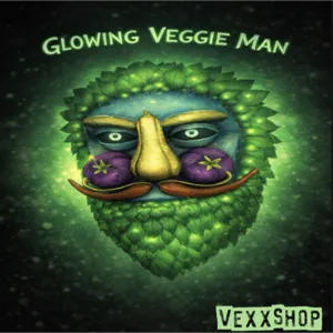 Glowing Veggie Man