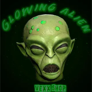 Glowing Alien Mask