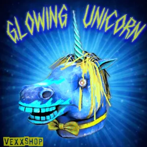 Glowing Unicorn Mask