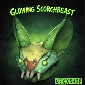 Glowing Scorchbeast Mask