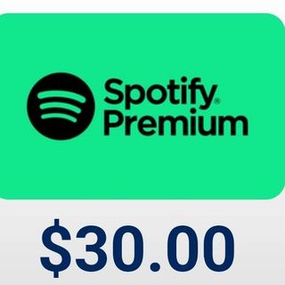 SPOTIFY 30 USD ~ 3-MONTHS - Instant Delivery👍🏻 - Other Gift Cards -  Gameflip