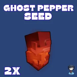 2 ghost pepper seed 