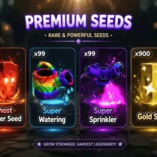 Premium Seeds Grow a garden 2