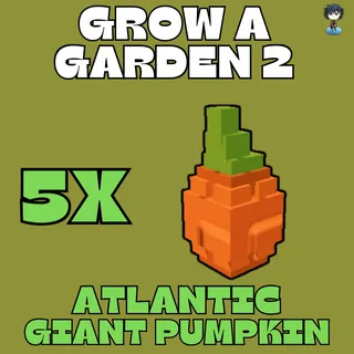 5x Atlantic Giant Pumpkin