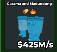 Diamond Garama And Madundung 425m/s