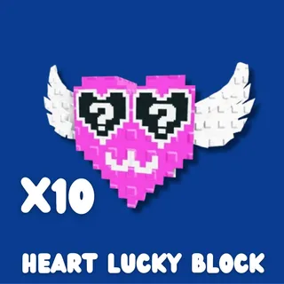 10x Heart Lucky Block