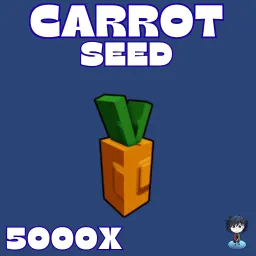 5000 carrot seeds
