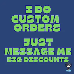Custom Order ( MESSAGE ME IN GAMEFLIP OR COMMENT HERE )