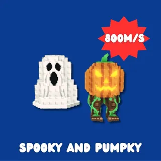 Spooky and Pumpky 800m/s