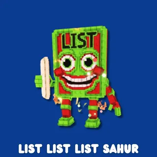 List List List Sahur