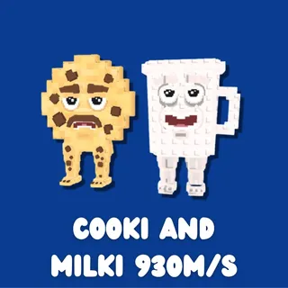 Cooki and Milki 930m/s