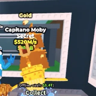 Gold capitano moby 520m/s