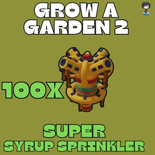 100x syrup super sprinkler