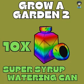 10x super syrup watering can ( Fall world ) 