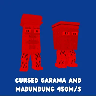 Cursed Garama and Madundung 450m/s