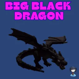 Big black dragon