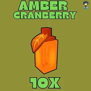 Amber cranberry