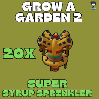 20x syrup super sprinkler