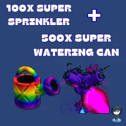 100x SUPER SPRINKLER + 500x super watering can