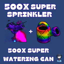 500x SUPER SPRINKLER + 500x super watering can
